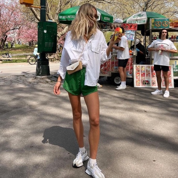 Daily Drills Mesh Super Shorts in Kelly Green - Picture 1 of 8